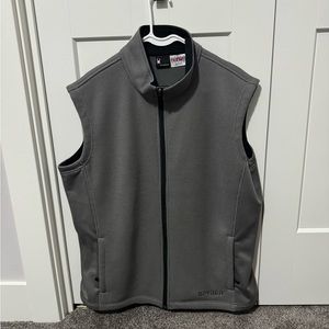 Men’s Spyder Zip Up Vest - XL